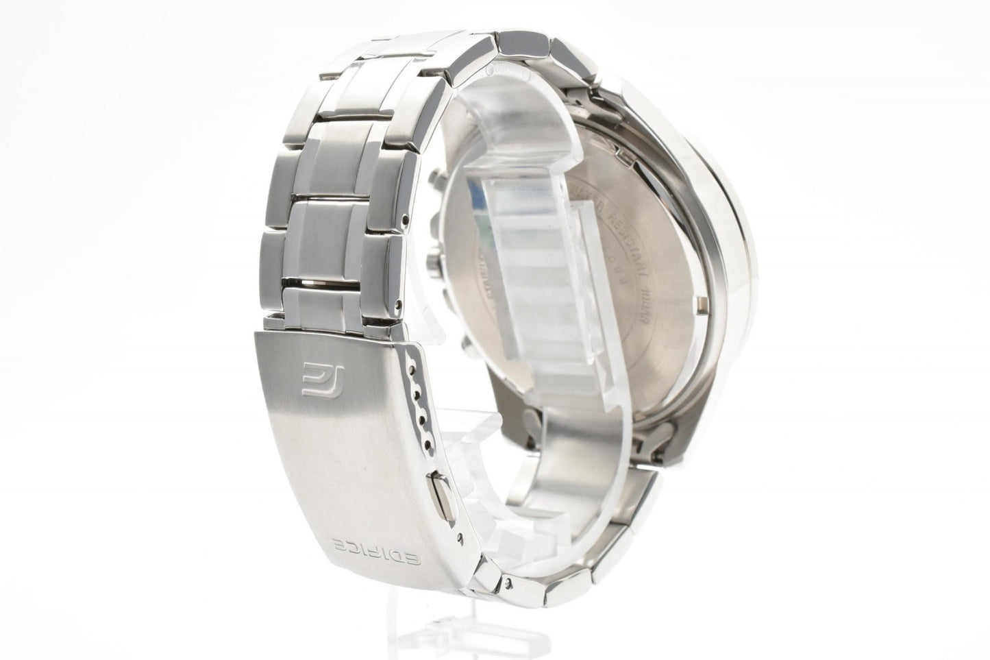 CASIO カシオ EDIFICE エディフィス EFR-552 クロノグラフ クオーツ メンズ 腕時計 ブラック文字盤 ステンレス デイト 箱付