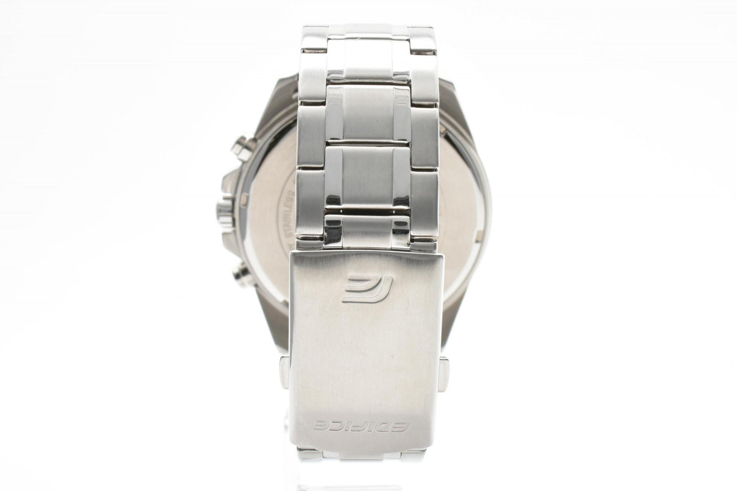CASIO カシオ EDIFICE エディフィス EFR-552 クロノグラフ クオーツ メンズ 腕時計 ブラック文字盤 ステンレス デイト 箱付