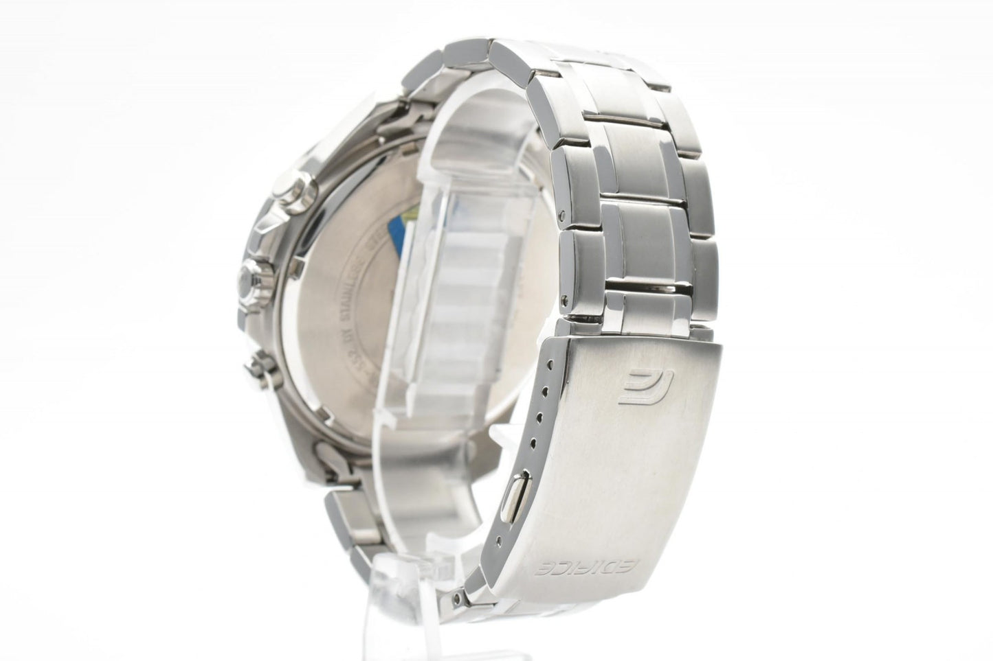 CASIO カシオ EDIFICE エディフィス EFR-552 クロノグラフ クオーツ メンズ 腕時計 ブラック文字盤 ステンレス デイト 箱付