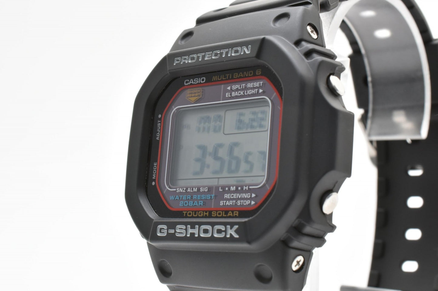 CASIO カシオ G-SHOCK GW-M5610 電波ソーラー タフソーラー デジタル メンズ 腕時計 スクエア 樹脂ベルト