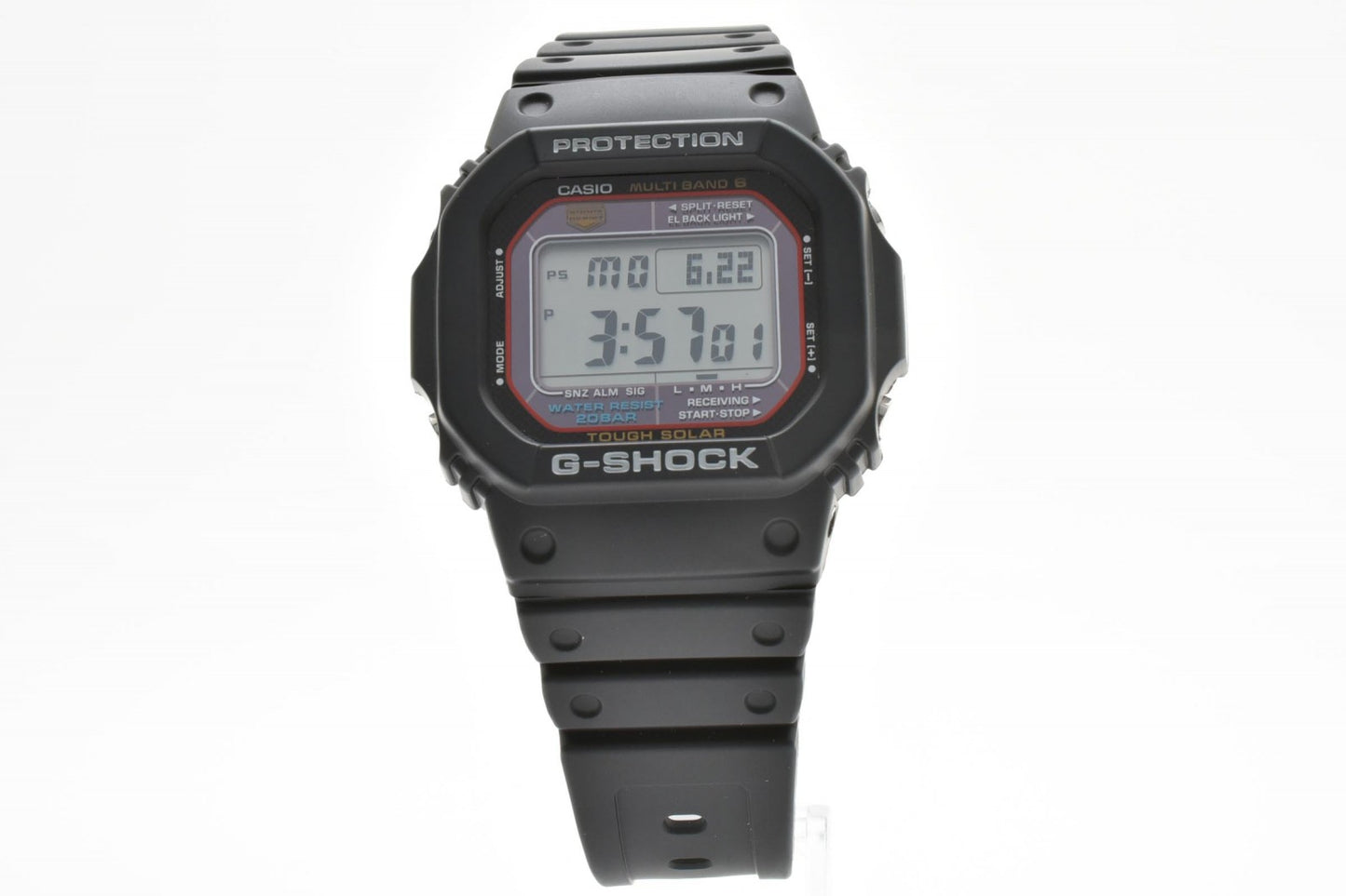CASIO カシオ G-SHOCK GW-M5610 電波ソーラー タフソーラー デジタル メンズ 腕時計 スクエア 樹脂ベルト