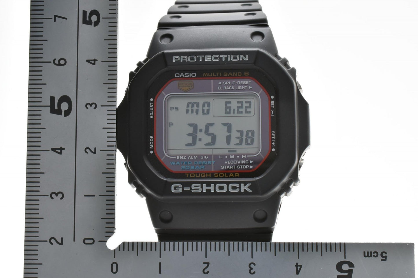 CASIO カシオ G-SHOCK GW-M5610 電波ソーラー タフソーラー デジタル メンズ 腕時計 スクエア 樹脂ベルト