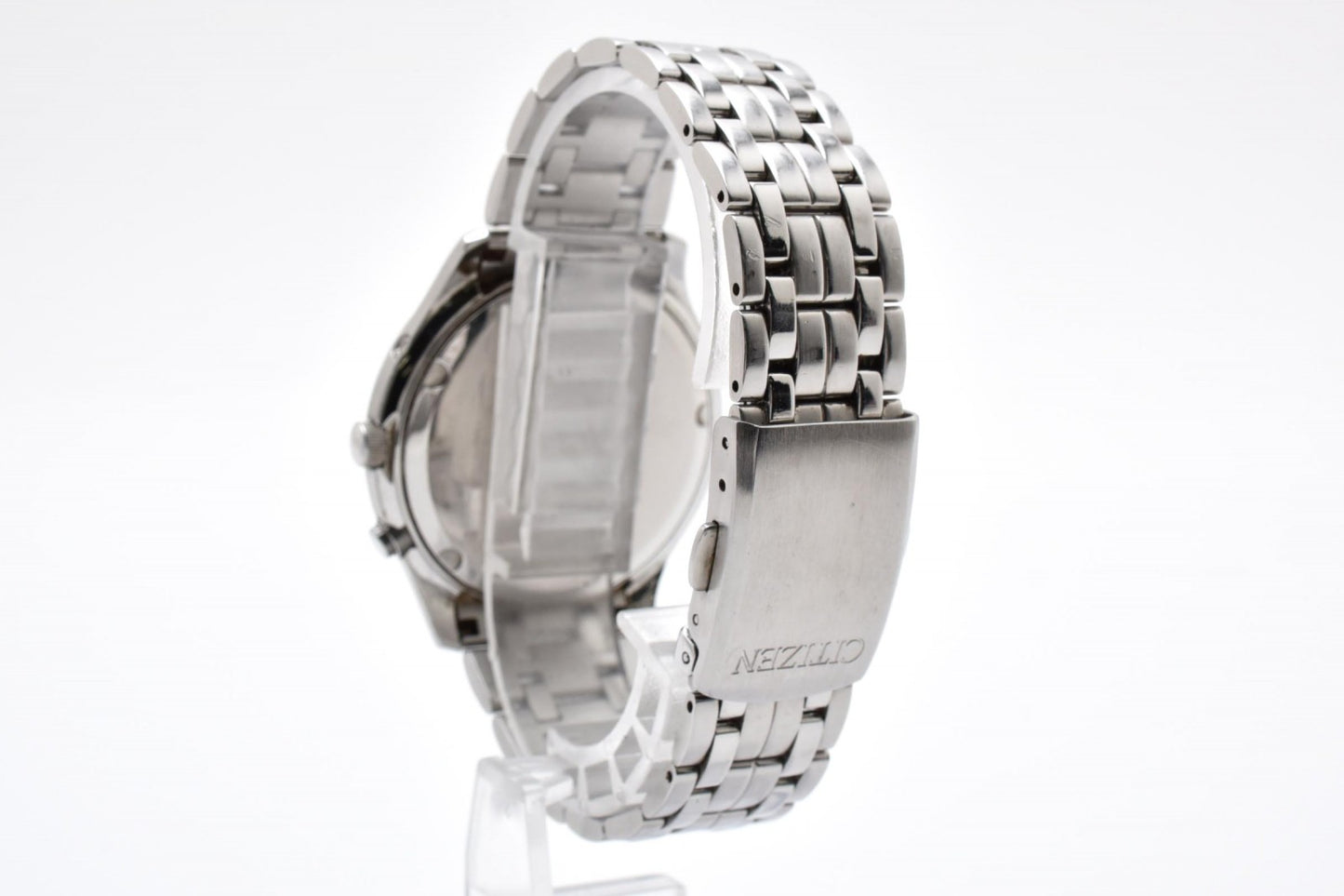 Citizen シチズン FORMA フォルマ H415-S033012 電波ソーラー メンズ 腕時計 ホワイト文字盤 デイト ステンレス