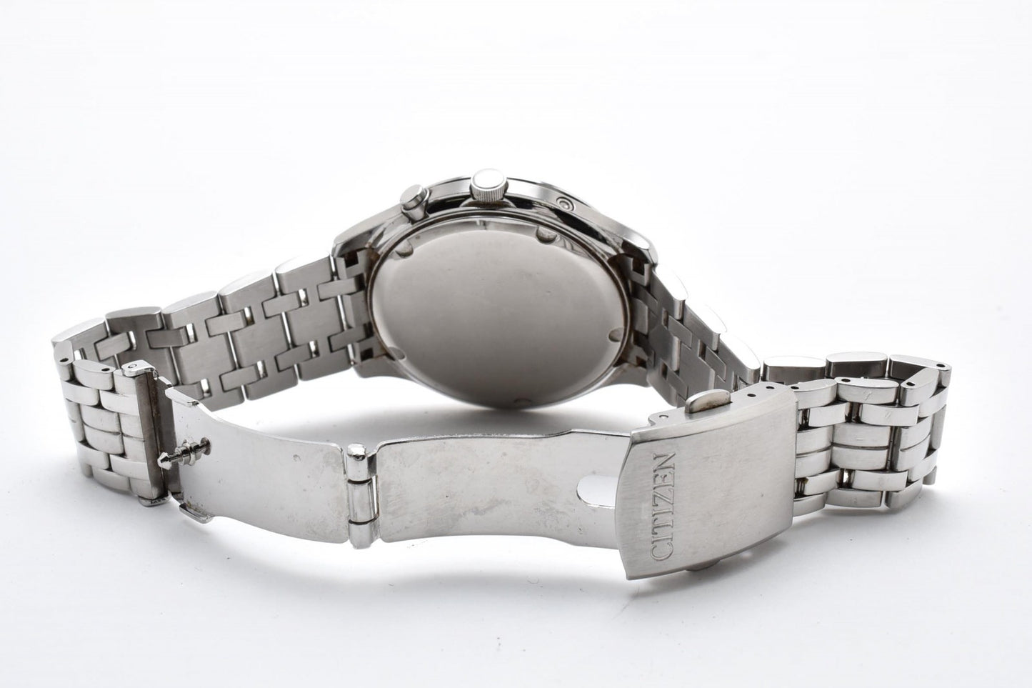 Citizen シチズン FORMA フォルマ H415-S033012 電波ソーラー メンズ 腕時計 ホワイト文字盤 デイト ステンレス