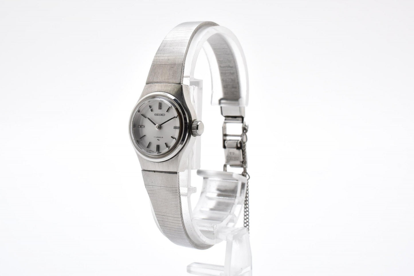 SEIKO セイコー 11-0910 レディース 手巻き 腕時計 シルバー文字盤 ステンレス ドレスウォッチ ヴィンテージ
