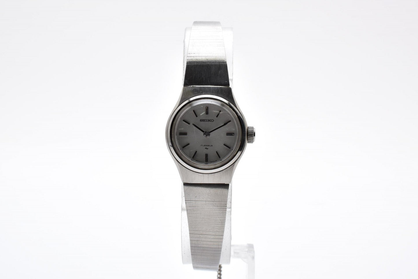 SEIKO セイコー 11-0910 レディース 手巻き 腕時計 シルバー文字盤 ステンレス ドレスウォッチ ヴィンテージ