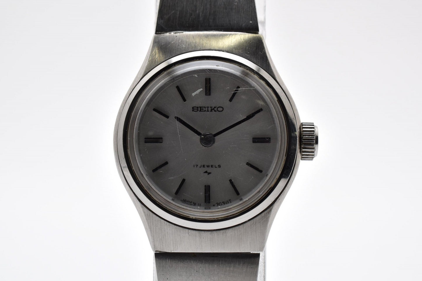 SEIKO セイコー 11-0910 レディース 手巻き 腕時計 シルバー文字盤 ステンレス ドレスウォッチ ヴィンテージ