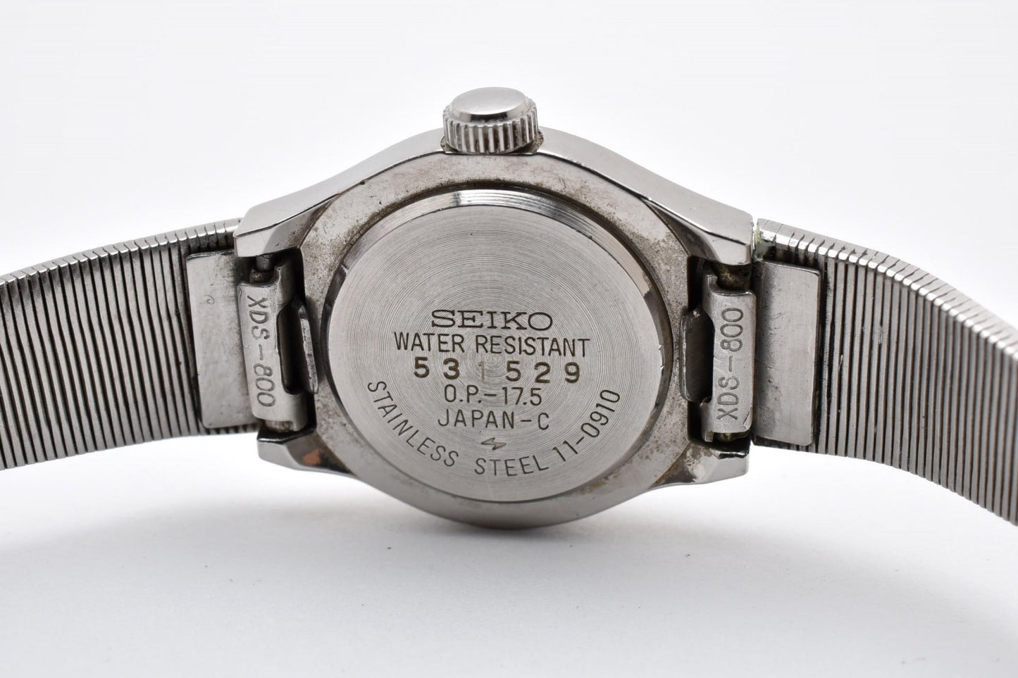 SEIKO セイコー 11-0910 レディース 手巻き 腕時計 シルバー文字盤 ステンレス ドレスウォッチ ヴィンテージ