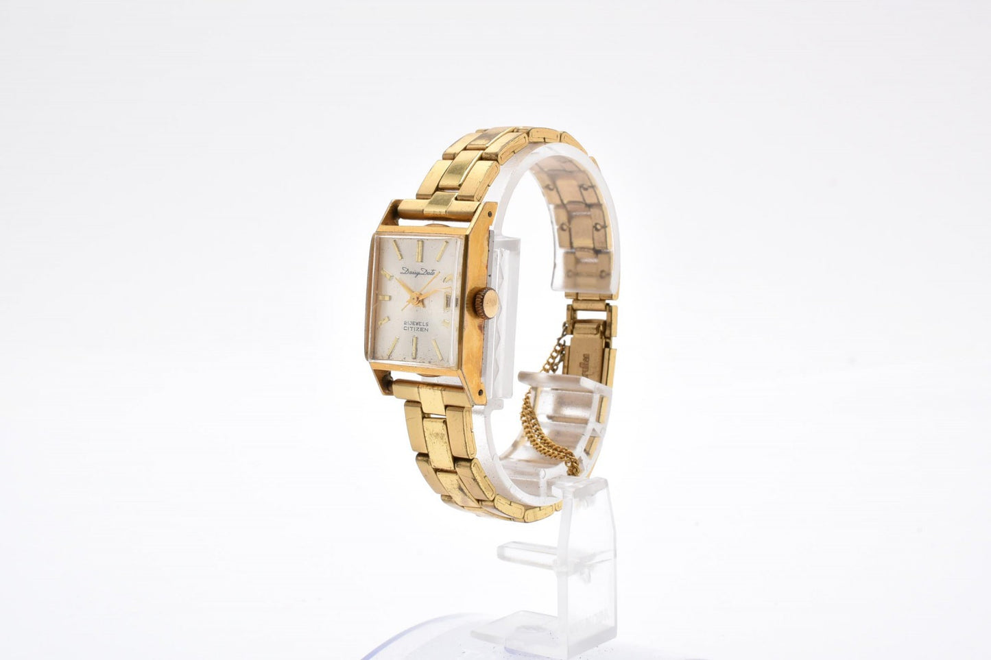 Citizen シチズン 4116688 レディース 手巻き 腕時計 ホワイト文字盤 ステンレス ドレスウォッチ スクエア ヴィンテージ