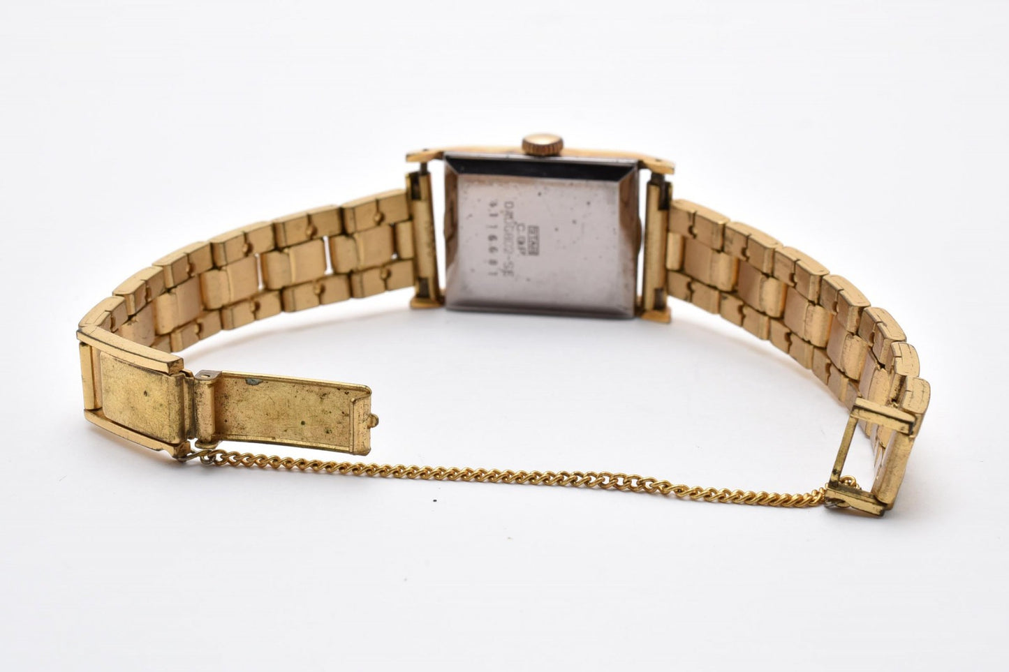 Citizen シチズン 4116688 レディース 手巻き 腕時計 ホワイト文字盤 ステンレス ドレスウォッチ スクエア ヴィンテージ