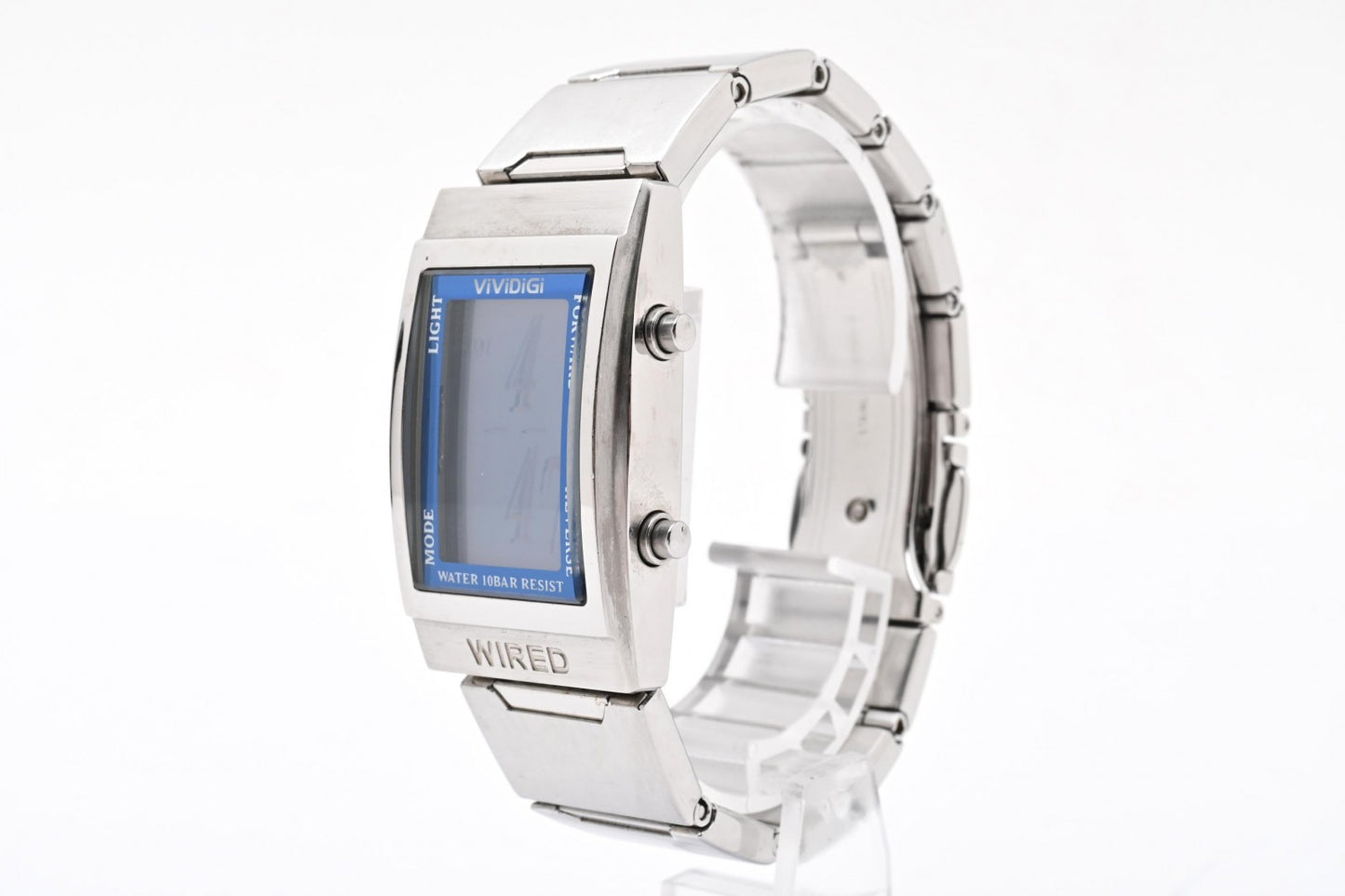 SEIKO セイコー WIRED ワイアード VIVIDGi W510-4A00 デジタル クオーツ メンズ 腕時計 ブルーデジタル ステンレス