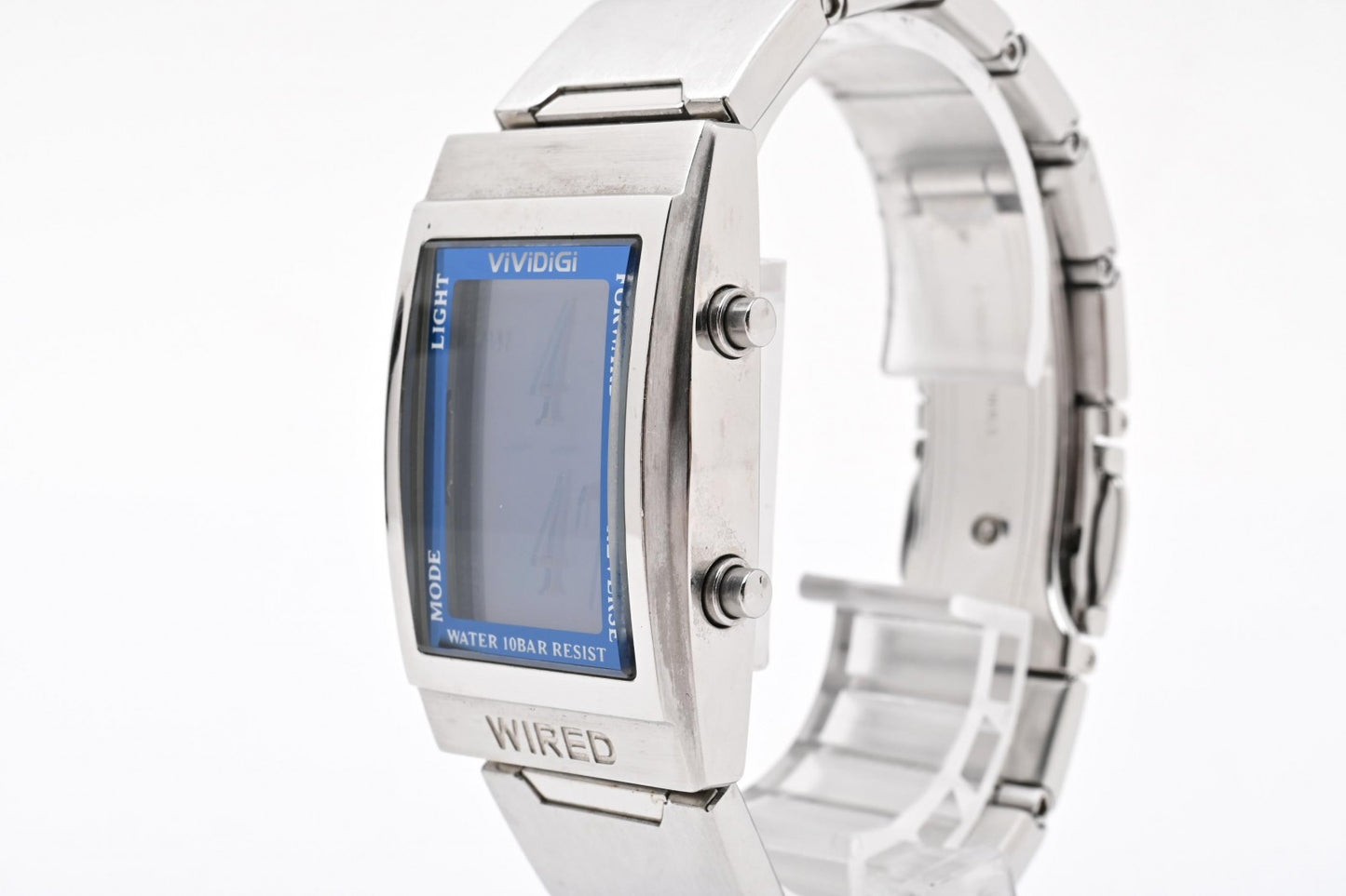 SEIKO セイコー WIRED ワイアード VIVIDGi W510-4A00 デジタル クオーツ メンズ 腕時計 ブルーデジタル ステンレス