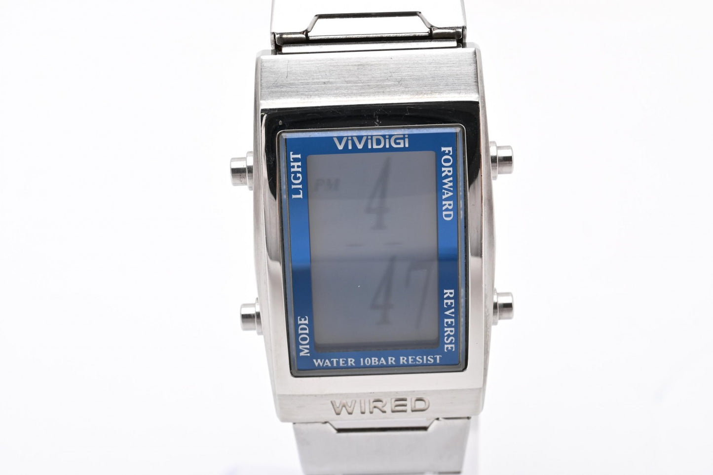 SEIKO セイコー WIRED ワイアード VIVIDGi W510-4A00 デジタル クオーツ メンズ 腕時計 ブルーデジタル ステンレス