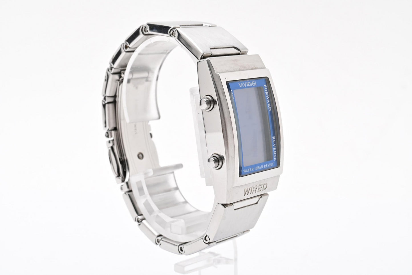 SEIKO セイコー WIRED ワイアード VIVIDGi W510-4A00 デジタル クオーツ メンズ 腕時計 ブルーデジタル ステンレス