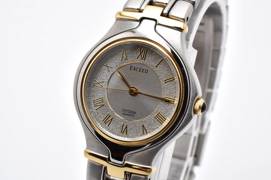 Citizen シチズン Exceed エクシード 5636-F61320 レディース クオーツ 腕時計 シルバー文字盤 コンビ ステンレス ドレスウォッチ