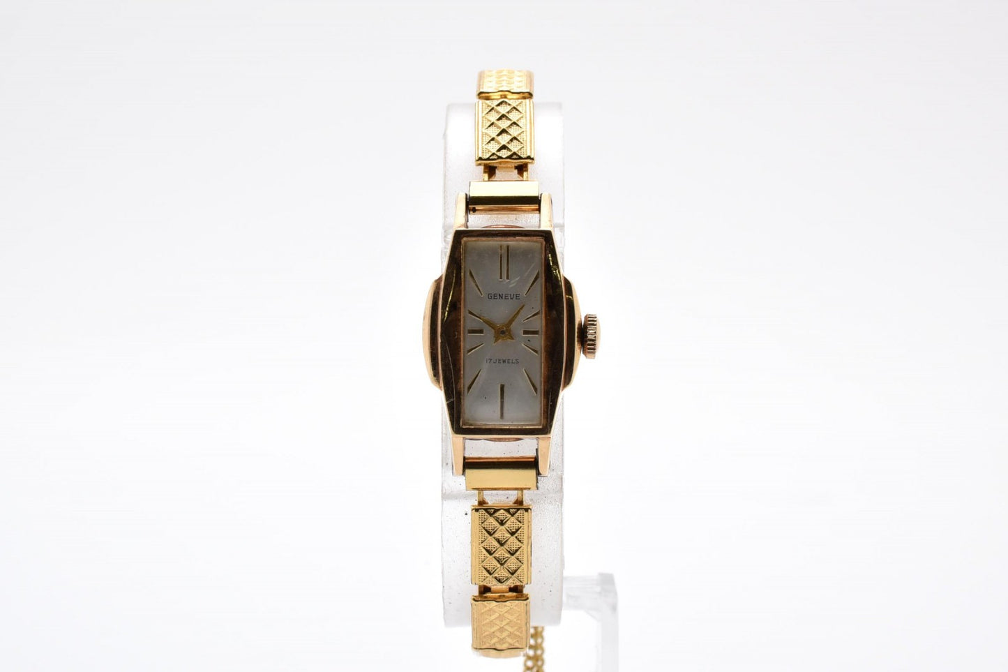 Citizen シチズン Geneve ジュネーブ 500632 手巻き レディース 腕時計 14Kケース ホワイト文字盤 GPブレスレット ヴィンテージ ドレスウォッチ