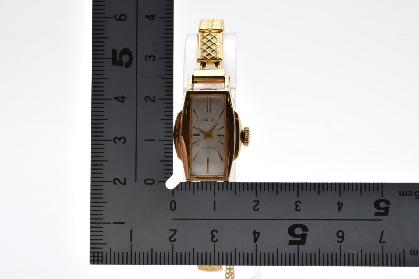 Citizen シチズン Geneve ジュネーブ 500632 手巻き レディース 腕時計 14Kケース ホワイト文字盤 GPブレスレット ヴィンテージ ドレスウォッチ