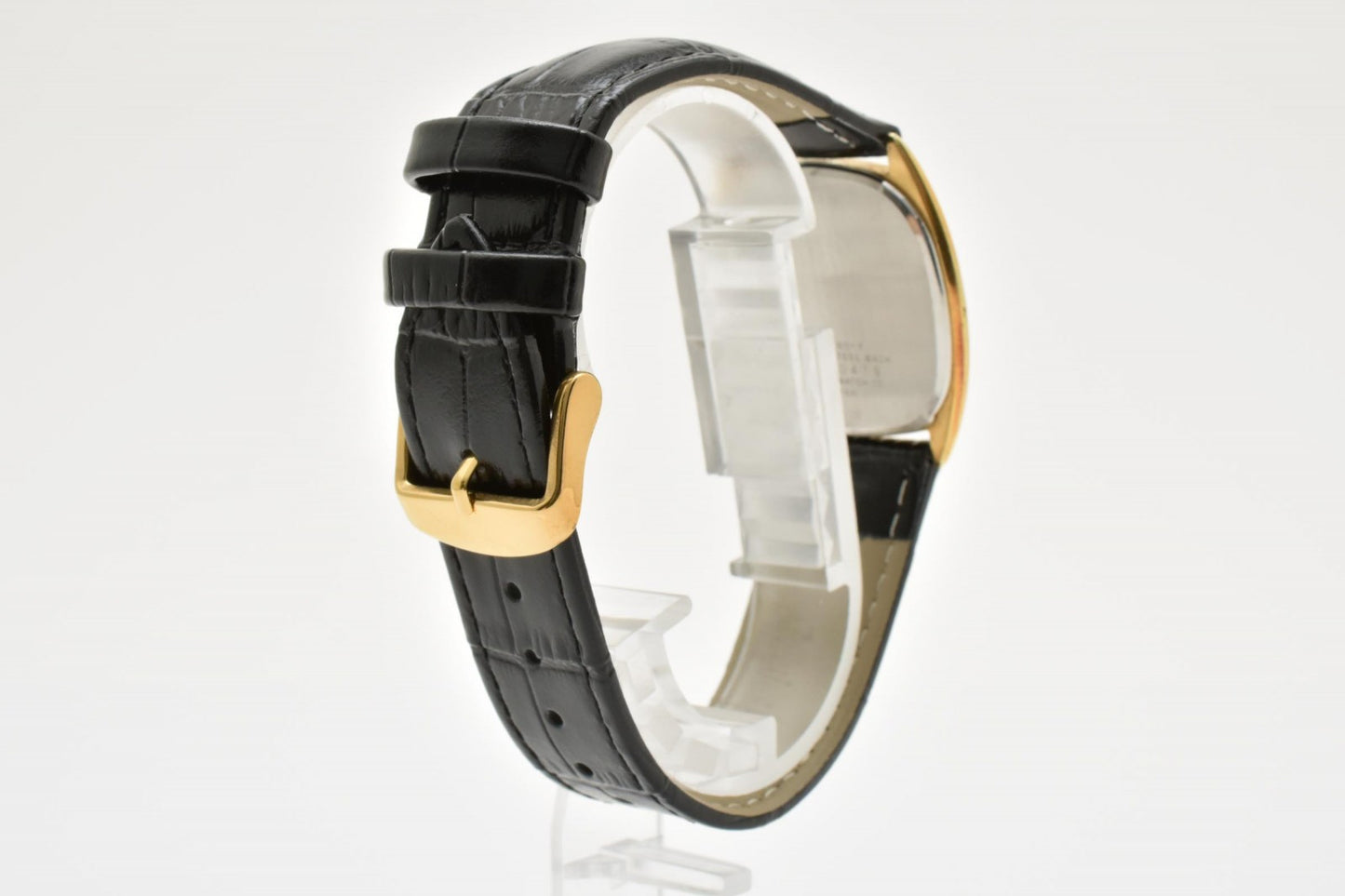 Citizen シチズン Exceed エクシード 4-79501Y クオーツ メンズ 腕時計 ブラック文字盤 レザーベルト ドレスウォッチ