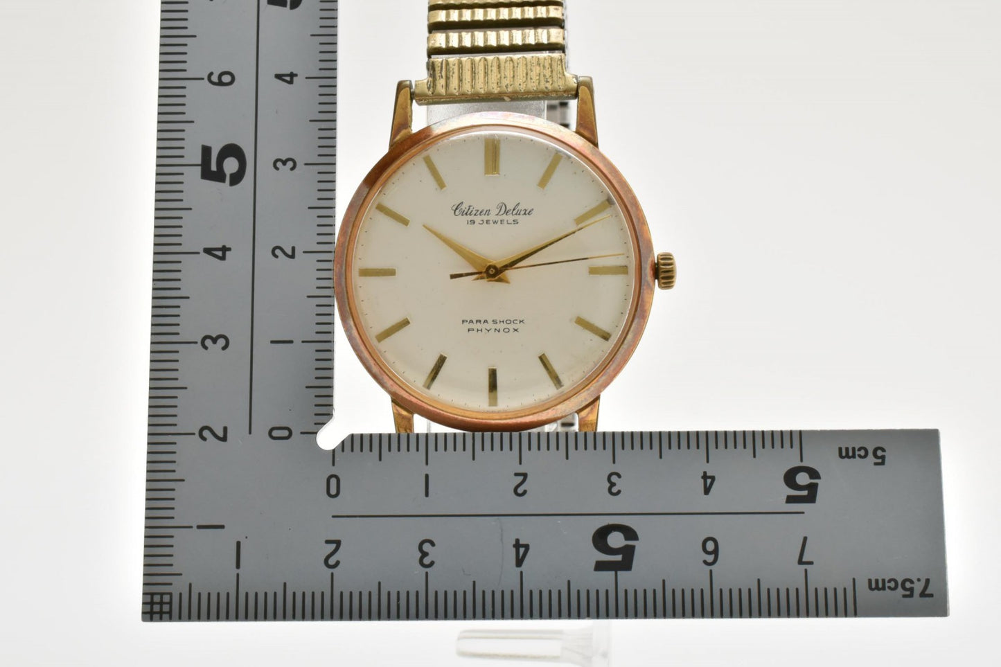 Citizen シチズン 5140811 手巻き メンズ 腕時計 ホワイト文字盤 SSケース エクスパンションブレス ヴィンテージ ドレスウォッチ