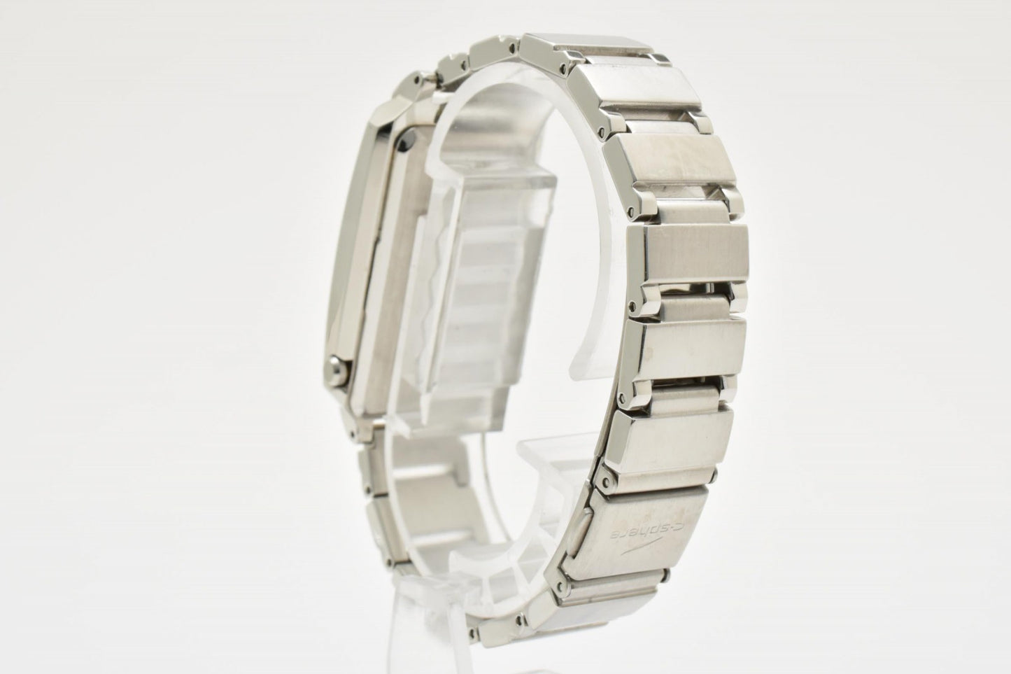 CASIO カシオ C-Sphere CSE-300 アナデジ クオーツ メンズ 腕時計 シルバー文字盤 ステンレス デジアナ