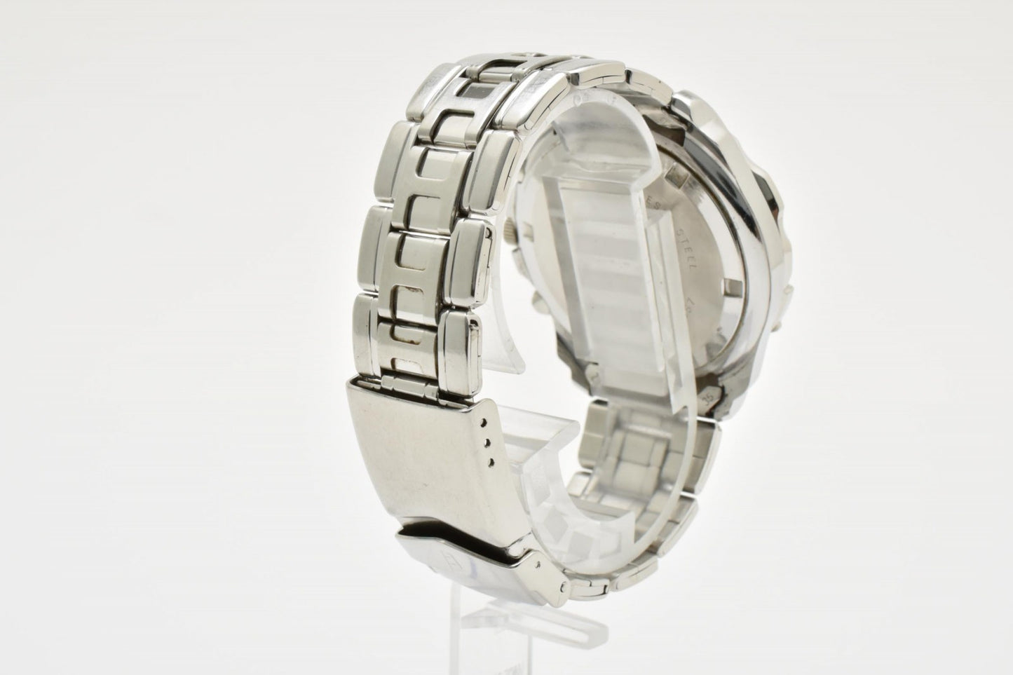 Festina フェスティナ クロノグラフ 10ATM クオーツ メンズ 腕時計 ホワイト文字盤 ステンレス ブルーベゼル