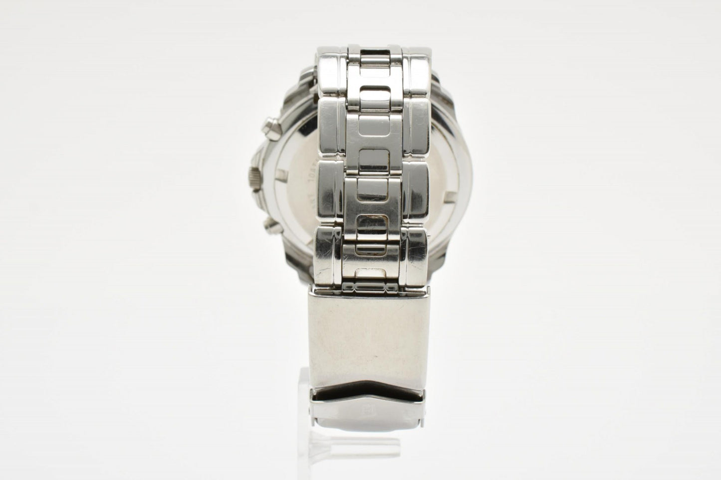Festina フェスティナ クロノグラフ 10ATM クオーツ メンズ 腕時計 ホワイト文字盤 ステンレス ブルーベゼル