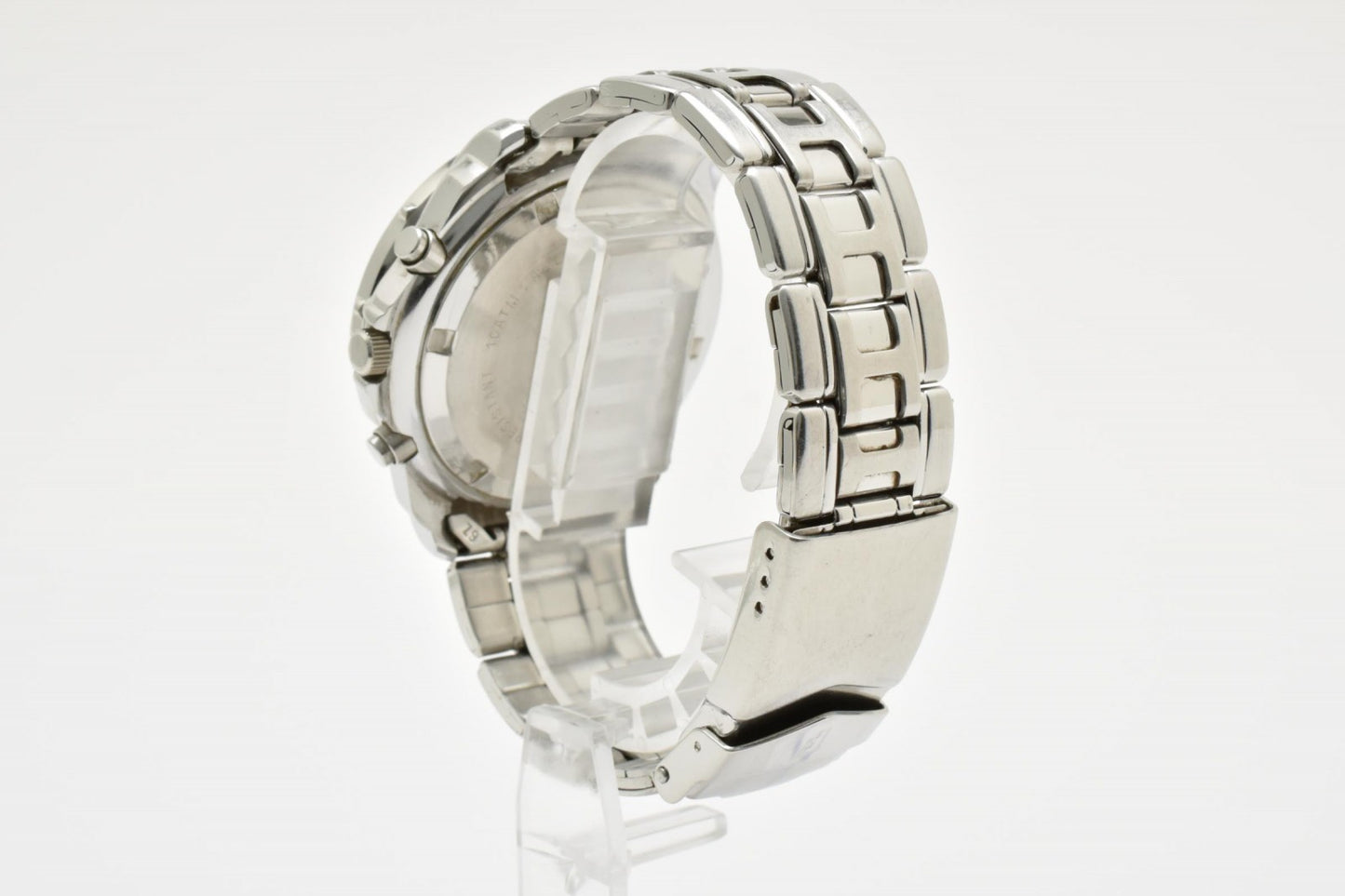 Festina フェスティナ クロノグラフ 10ATM クオーツ メンズ 腕時計 ホワイト文字盤 ステンレス ブルーベゼル