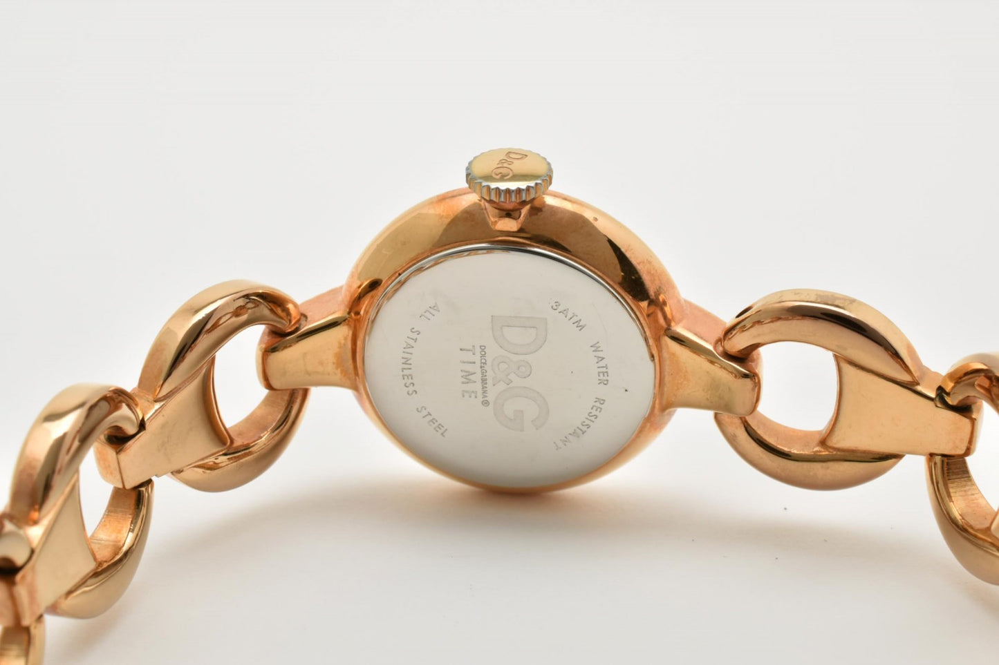D&G Dolce&Gabbana ドルチェ＆ガッバーナ Time Pattern DW0344 レディース 腕時計 クォーツ ホワイト文字盤 ブレスウォッチ ステンレス