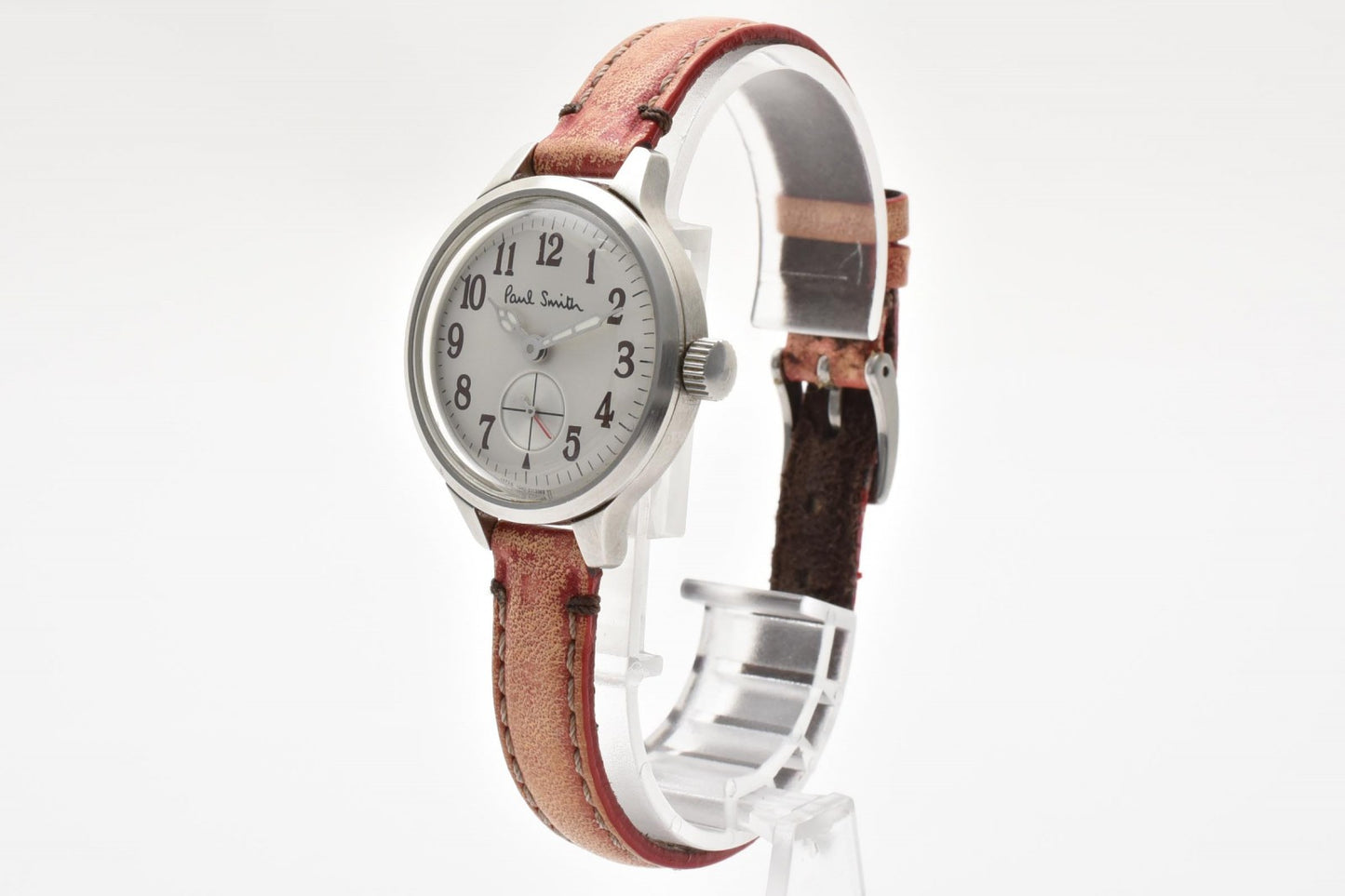 Paul Smith ポールスミス The City 1040-S066212 レディース クオーツ 腕時計 スモールセコンド シルバー文字盤 純正箱付