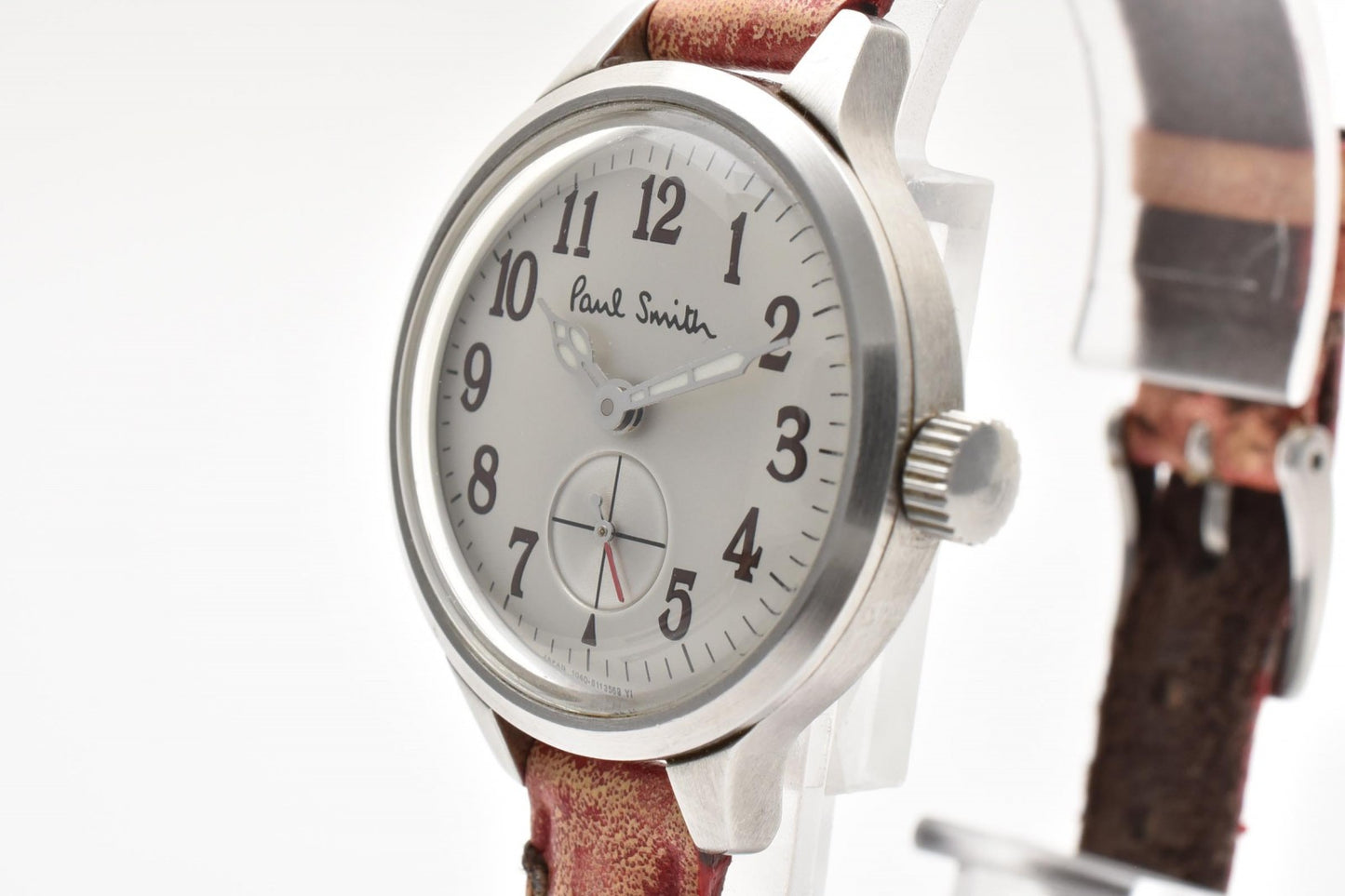 Paul Smith ポールスミス The City 1040-S066212 レディース クオーツ 腕時計 スモールセコンド シルバー文字盤 純正箱付
