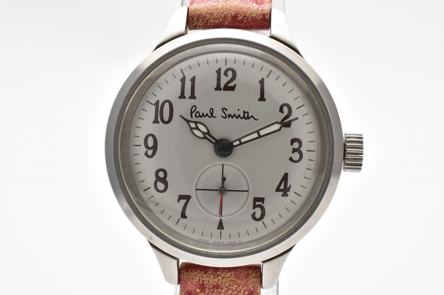 Paul Smith ポールスミス The City 1040-S066212 レディース クオーツ 腕時計 スモールセコンド シルバー文字盤 純正箱付