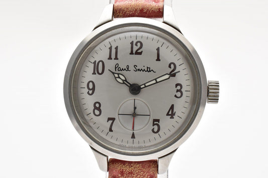 Paul Smith ポールスミス The City 1040-S066212 レディース クオーツ 腕時計 スモールセコンド シルバー文字盤 純正箱付