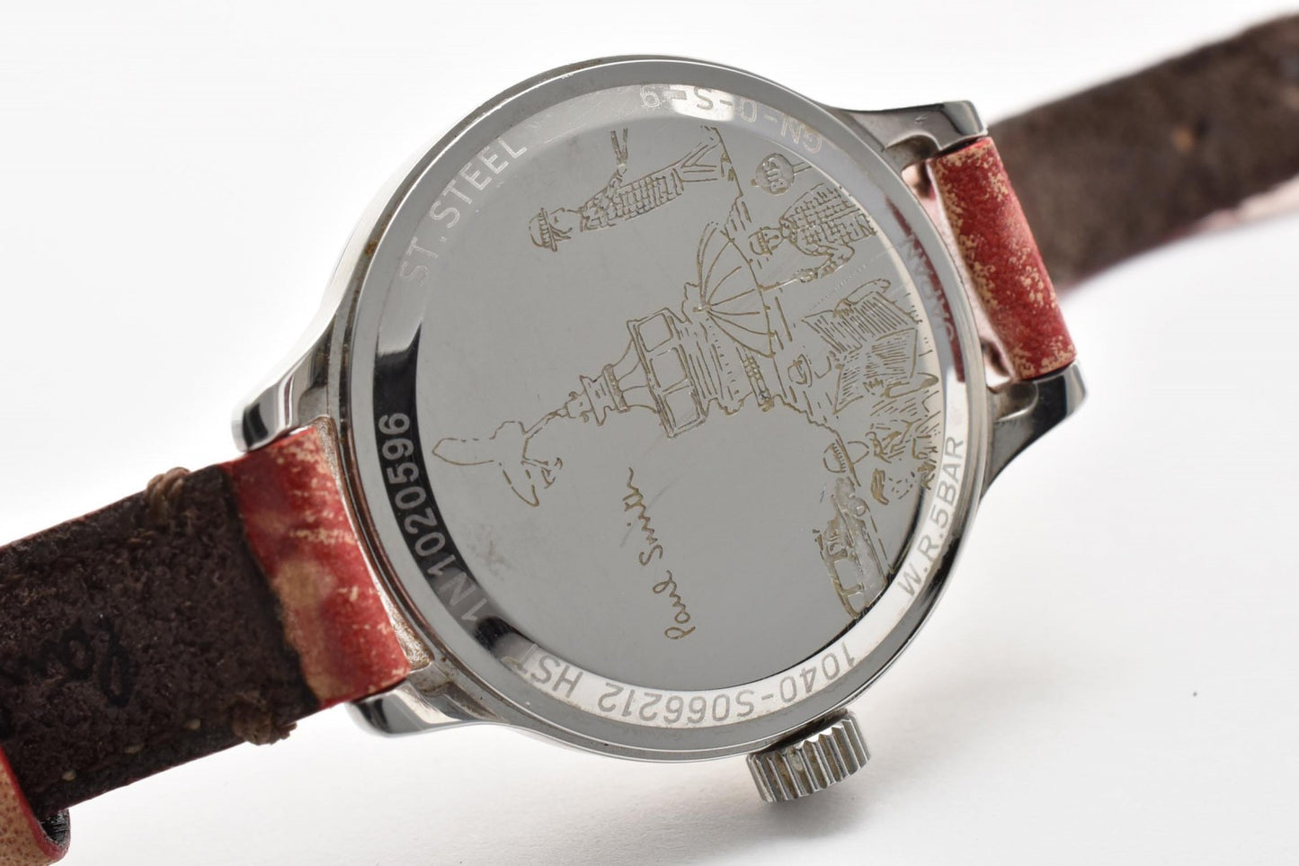 Paul Smith ポールスミス The City 1040-S066212 レディース クオーツ 腕時計 スモールセコンド シルバー文字盤 純正箱付