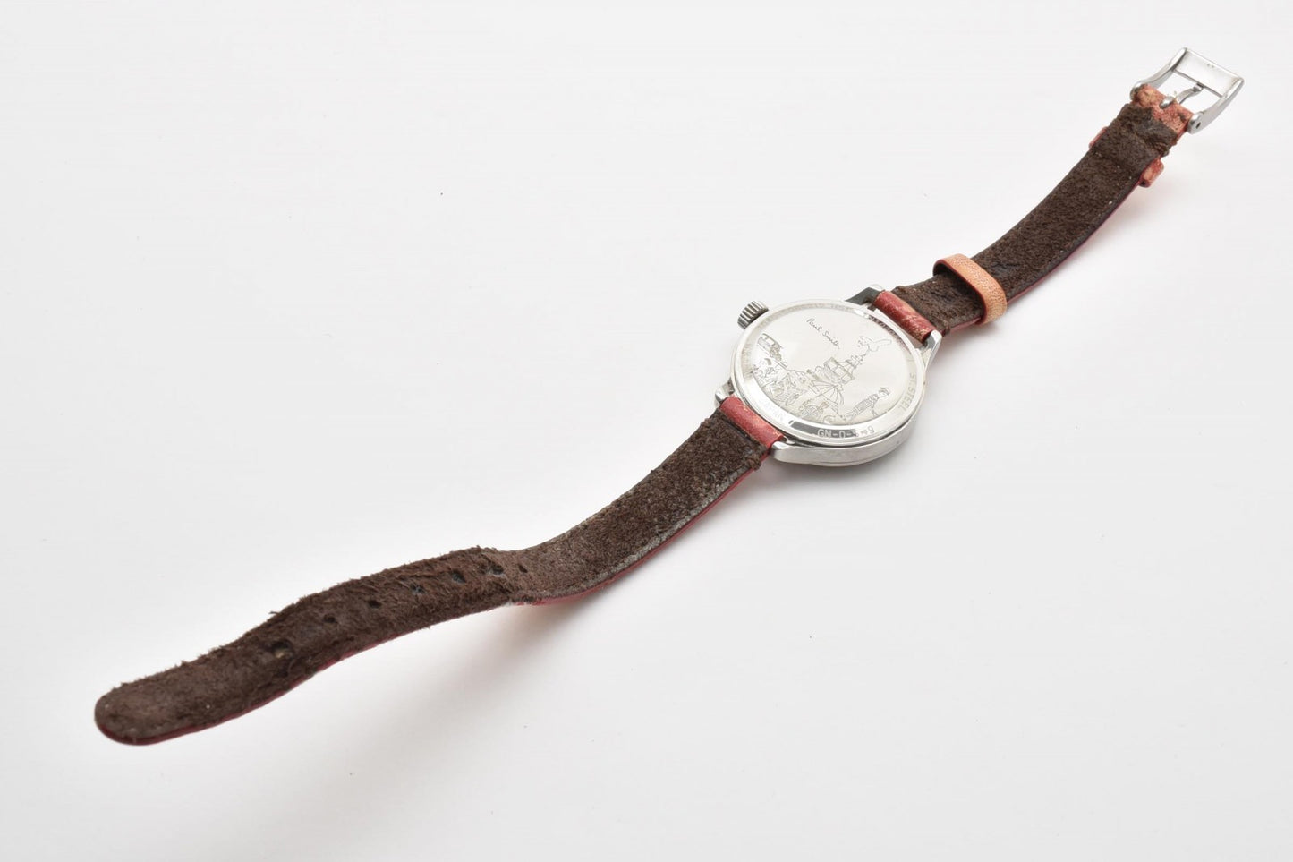 Paul Smith ポールスミス The City 1040-S066212 レディース クオーツ 腕時計 スモールセコンド シルバー文字盤 純正箱付