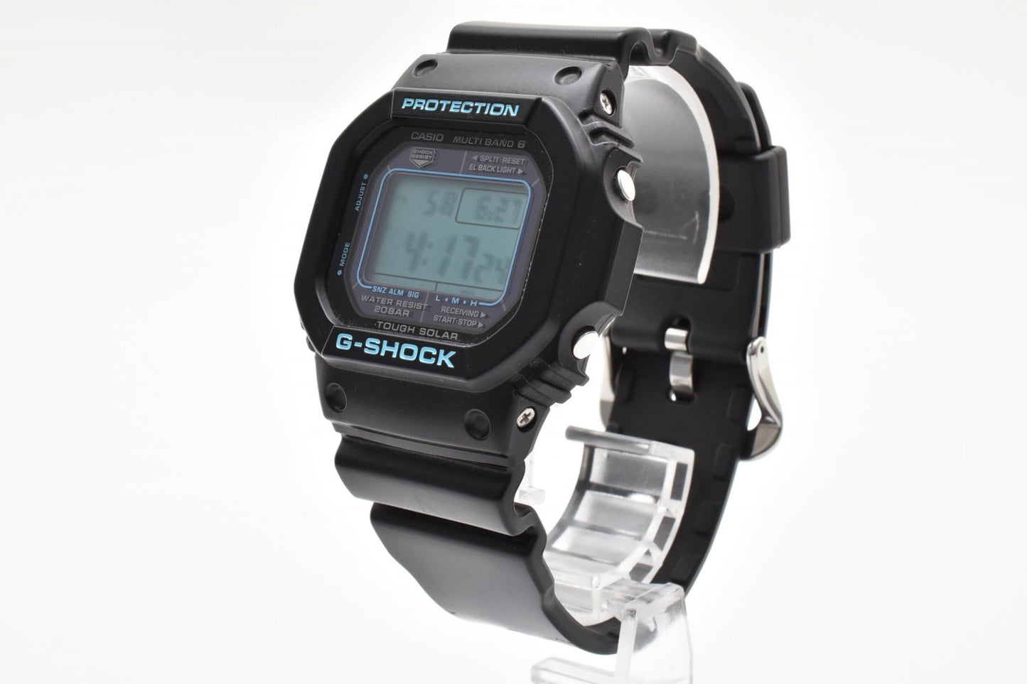 CASIO カシオ G-SHOCK GW-M5610BA 電波ソーラー デジタル 腕時計 ブラック 樹脂 メンズ 箱・取扱説明書付