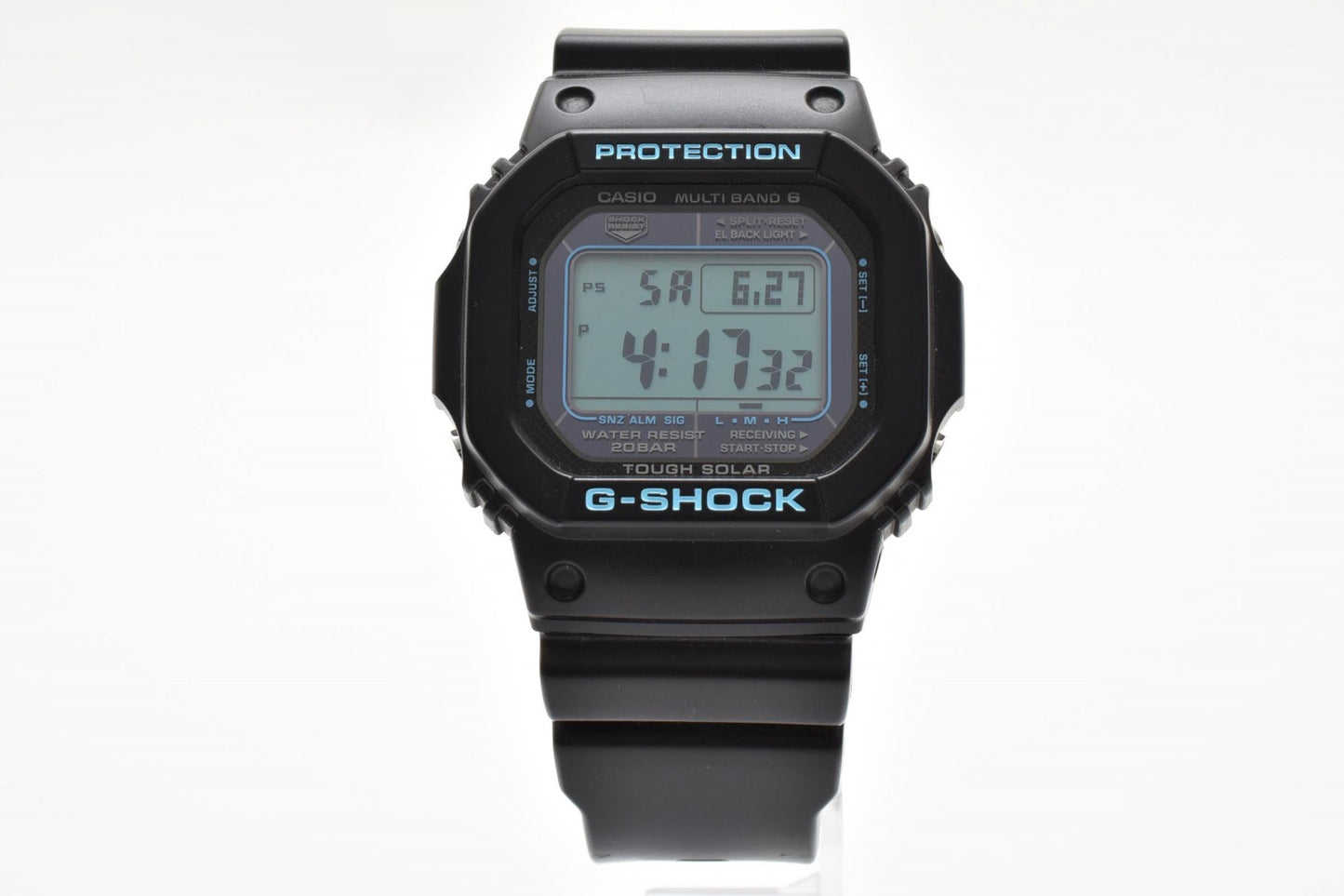 CASIO カシオ G-SHOCK GW-M5610BA 電波ソーラー デジタル 腕時計 ブラック 樹脂 メンズ 箱・取扱説明書付