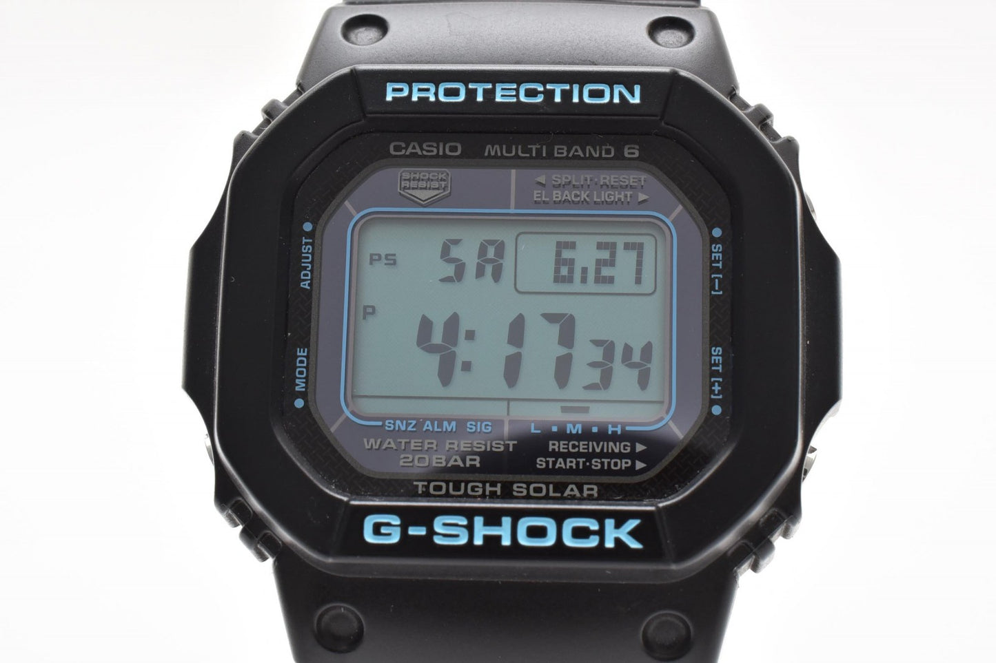 CASIO カシオ G-SHOCK GW-M5610BA 電波ソーラー デジタル 腕時計 ブラック 樹脂 メンズ 箱・取扱説明書付
