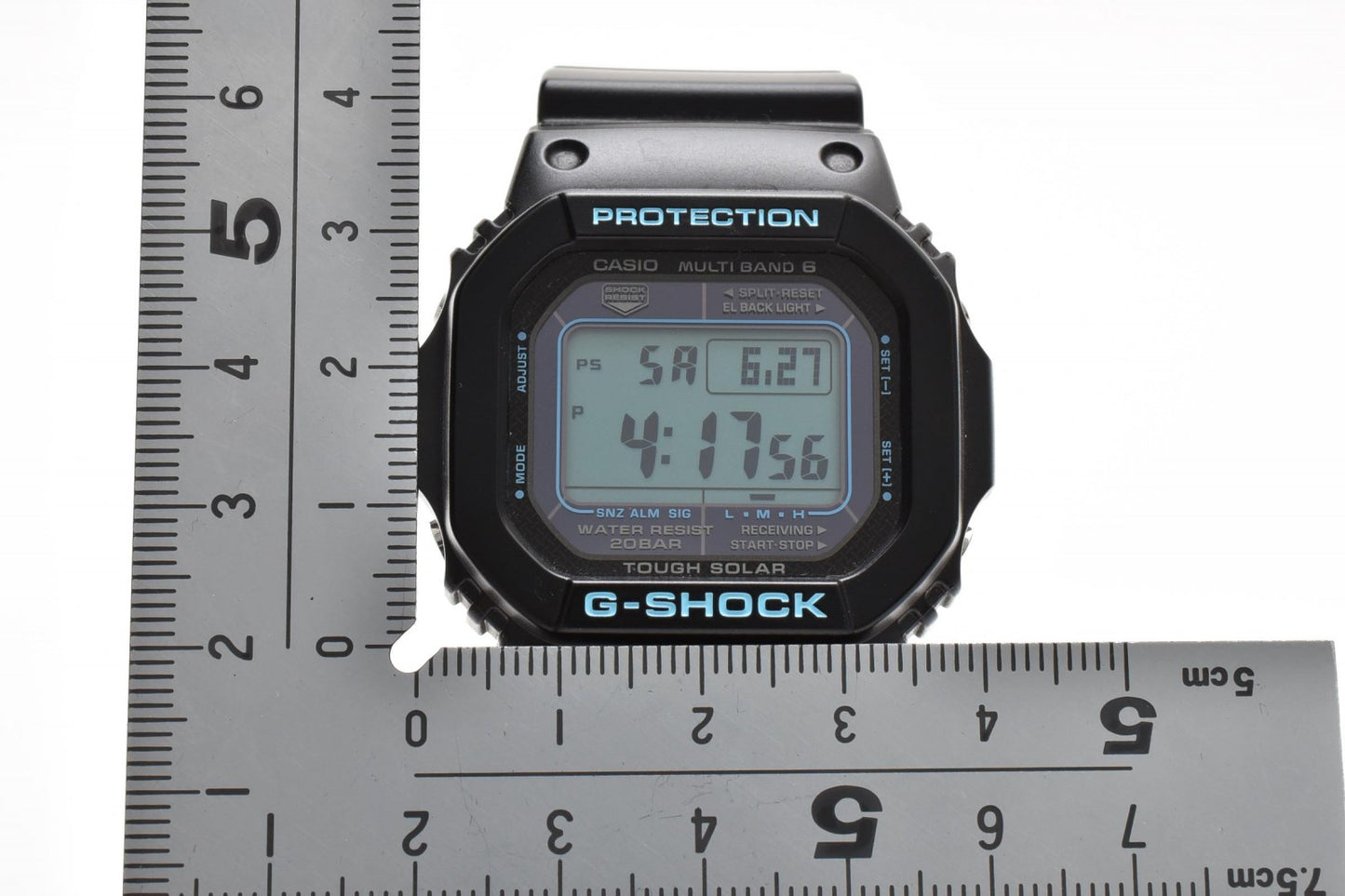 CASIO カシオ G-SHOCK GW-M5610BA 電波ソーラー デジタル 腕時計 ブラック 樹脂 メンズ 箱・取扱説明書付