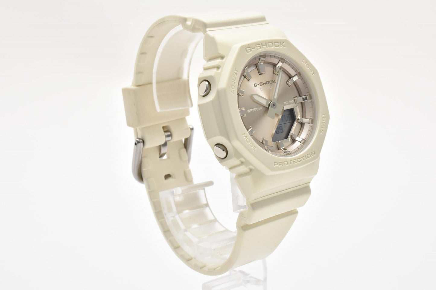 CASIO カシオ G-SHOCK GMA-P2100ST アナデジ 腕時計 ホワイト 八角形 オクタゴン 樹脂 メンズ 箱付