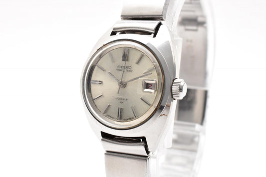 SEIKO セイコー Matic Lady 2517-0210 自動巻き レディース 腕時計 シルバー文字盤 ステンレス ヴィンテージ