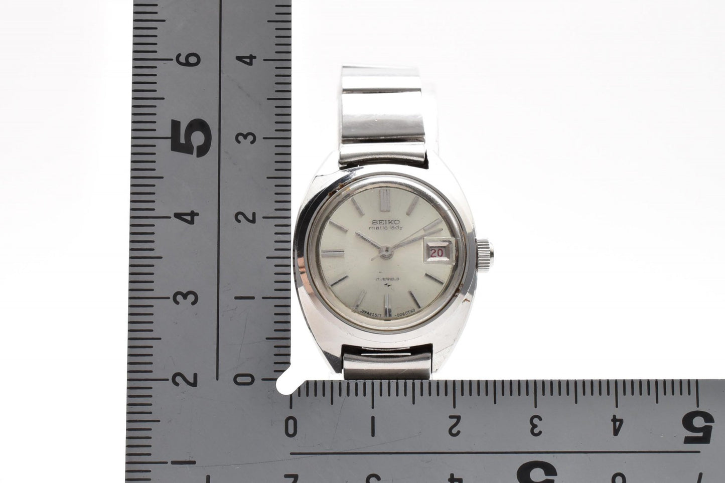 SEIKO セイコー Matic Lady 2517-0210 自動巻き レディース 腕時計 シルバー文字盤 ステンレス ヴィンテージ