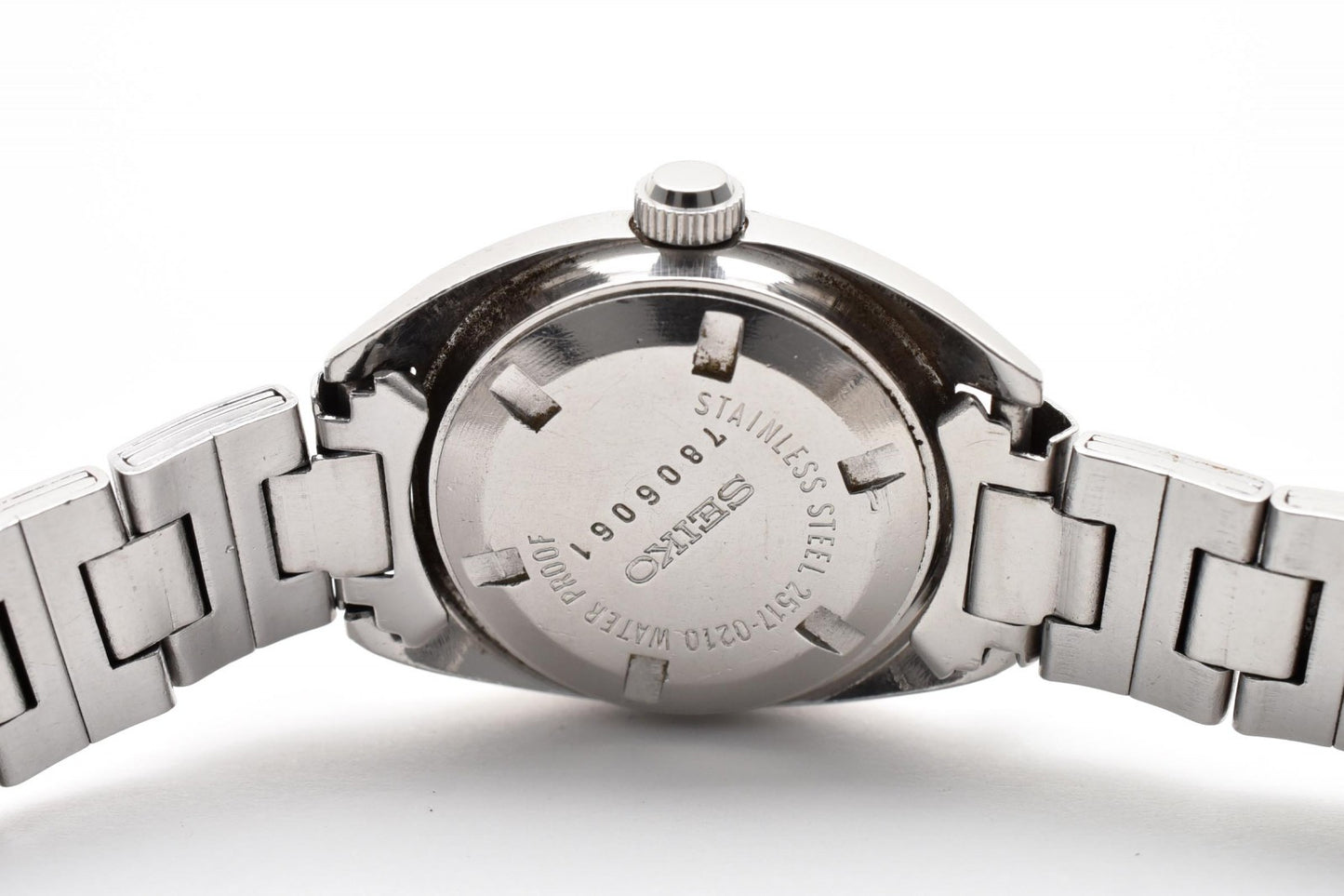 SEIKO セイコー Matic Lady 2517-0210 自動巻き レディース 腕時計 シルバー文字盤 ステンレス ヴィンテージ