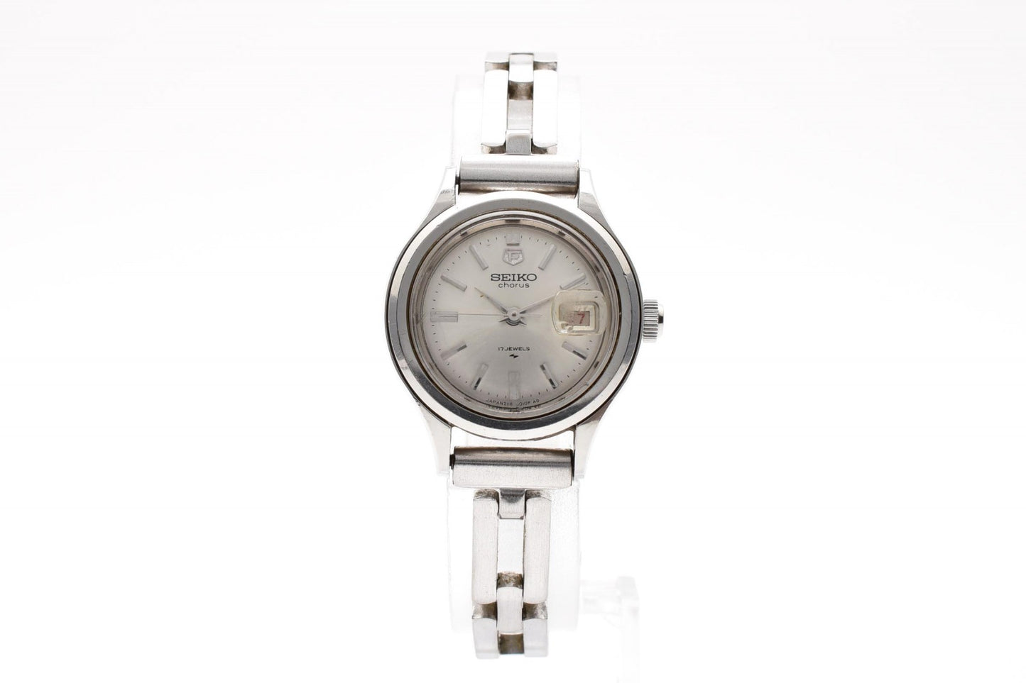 SEIKO セイコー 手巻き レディース 腕時計 2188-0200 シルバー文字盤 ステンレス ドレスウォッチ ヴィンテージ