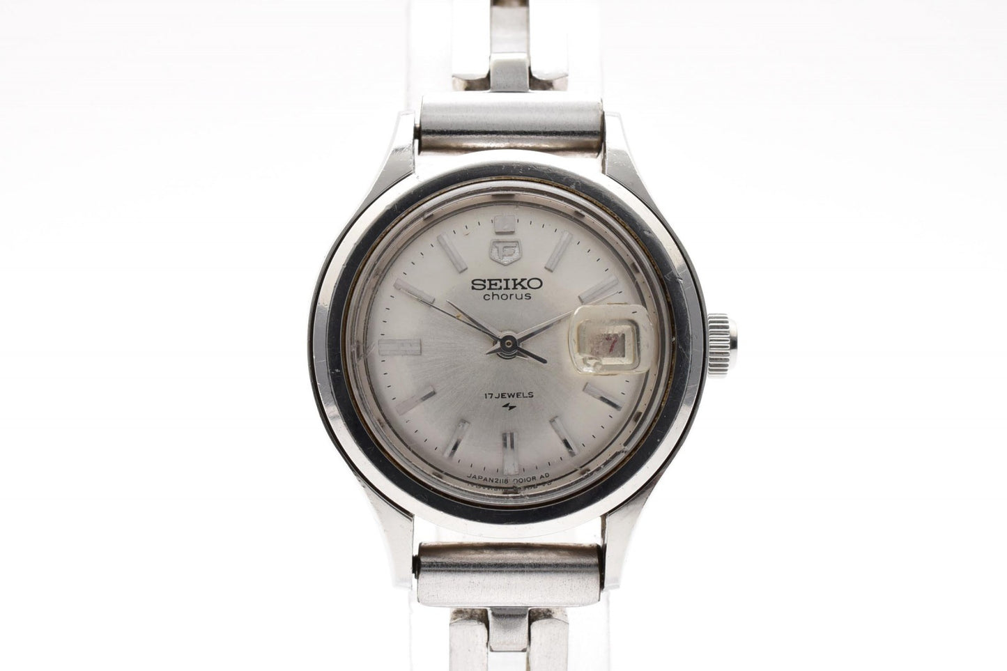 SEIKO セイコー 手巻き レディース 腕時計 2188-0200 シルバー文字盤 ステンレス ドレスウォッチ ヴィンテージ