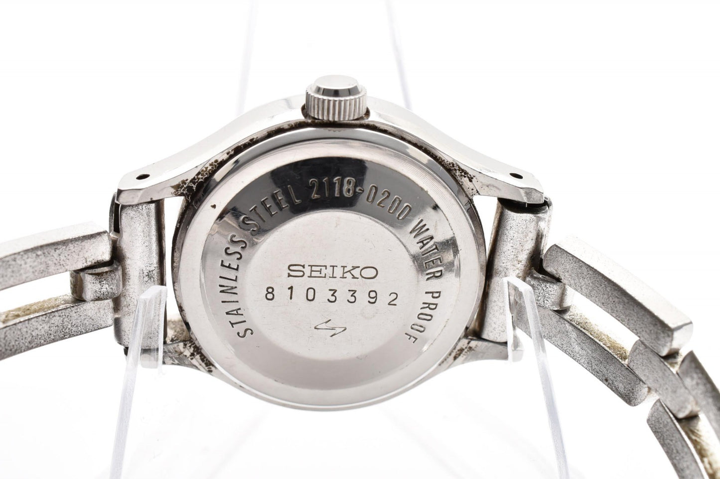 SEIKO セイコー 手巻き レディース 腕時計 2188-0200 シルバー文字盤 ステンレス ドレスウォッチ ヴィンテージ