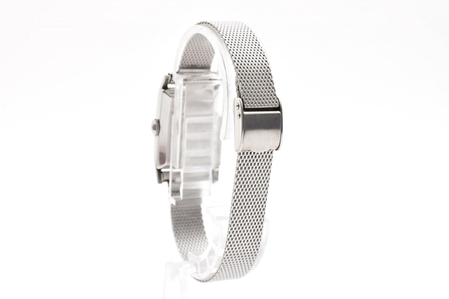 SEIKO セイコー Angel エンジェル 4N00-0763 レディース 腕時計 手巻き ホワイト文字盤 メッシュブレス ステンレス ヴィンテージ