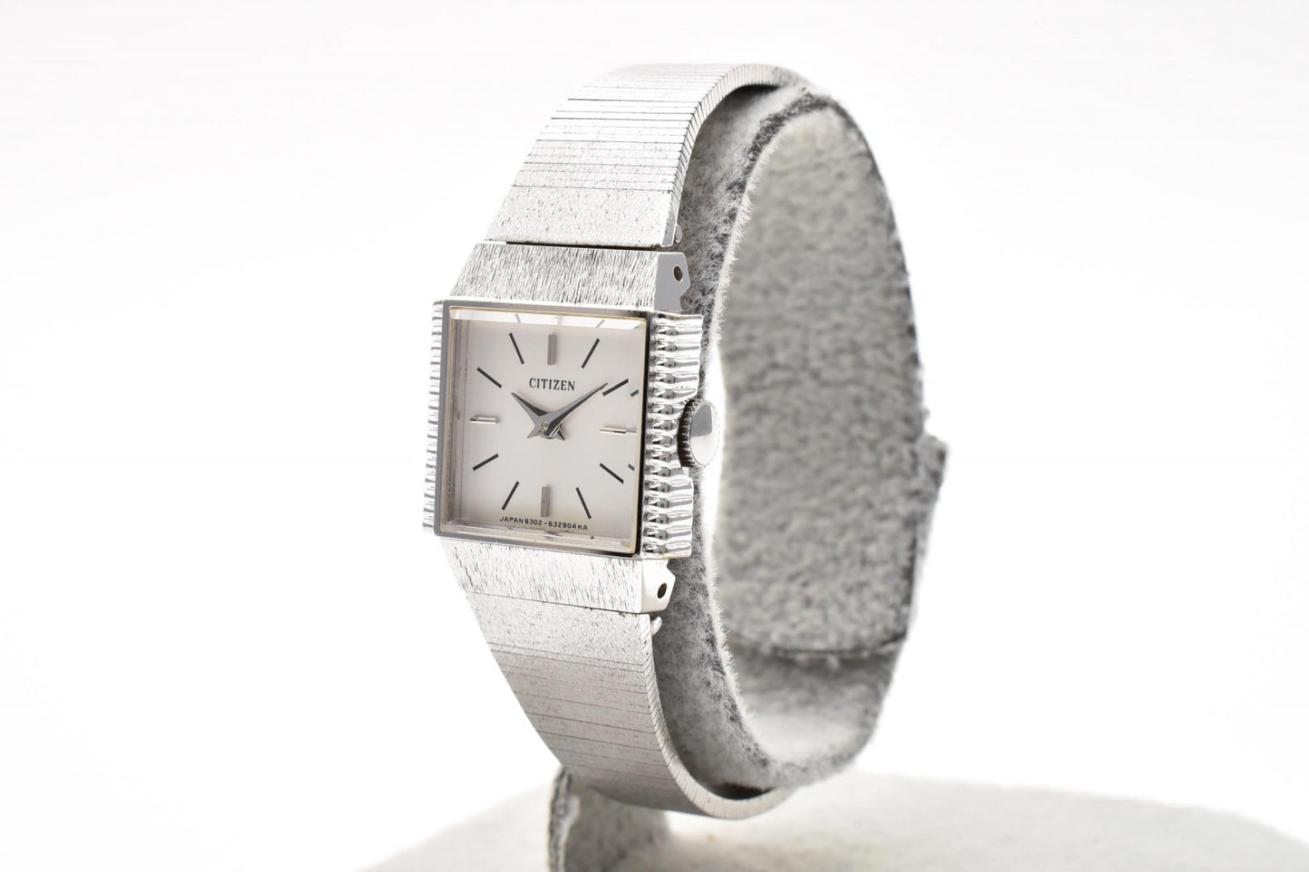 CITIZEN シチズン 手巻き レディース 腕時計 4-632435 ホワイト文字盤 ステンレス ドレスウォッチ ヴィンテージ