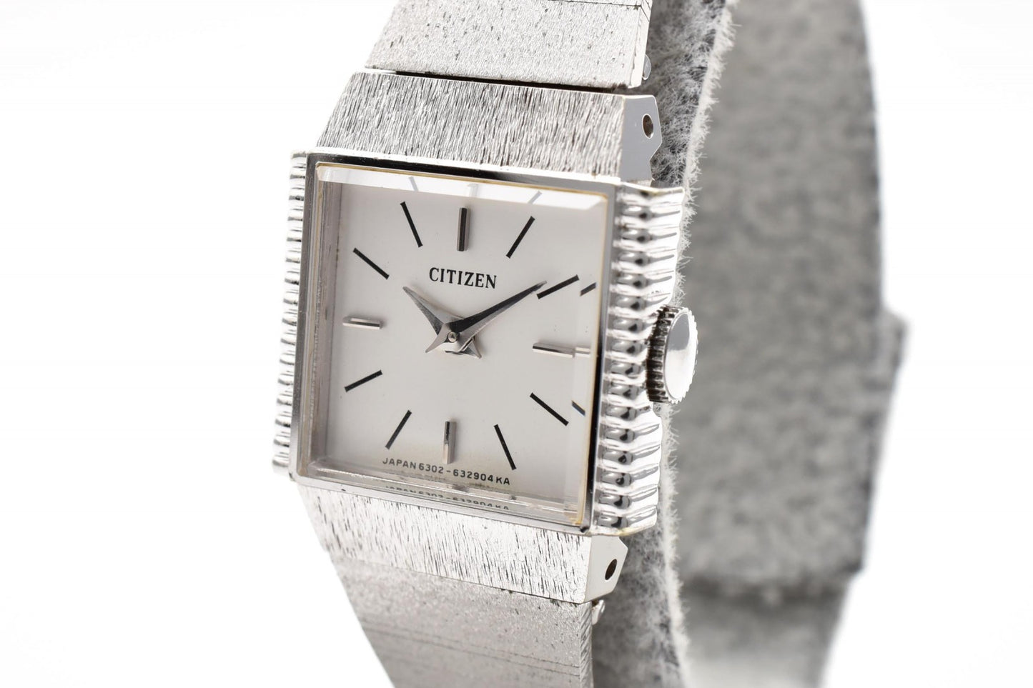 CITIZEN シチズン 手巻き レディース 腕時計 4-632435 ホワイト文字盤 ステンレス ドレスウォッチ ヴィンテージ