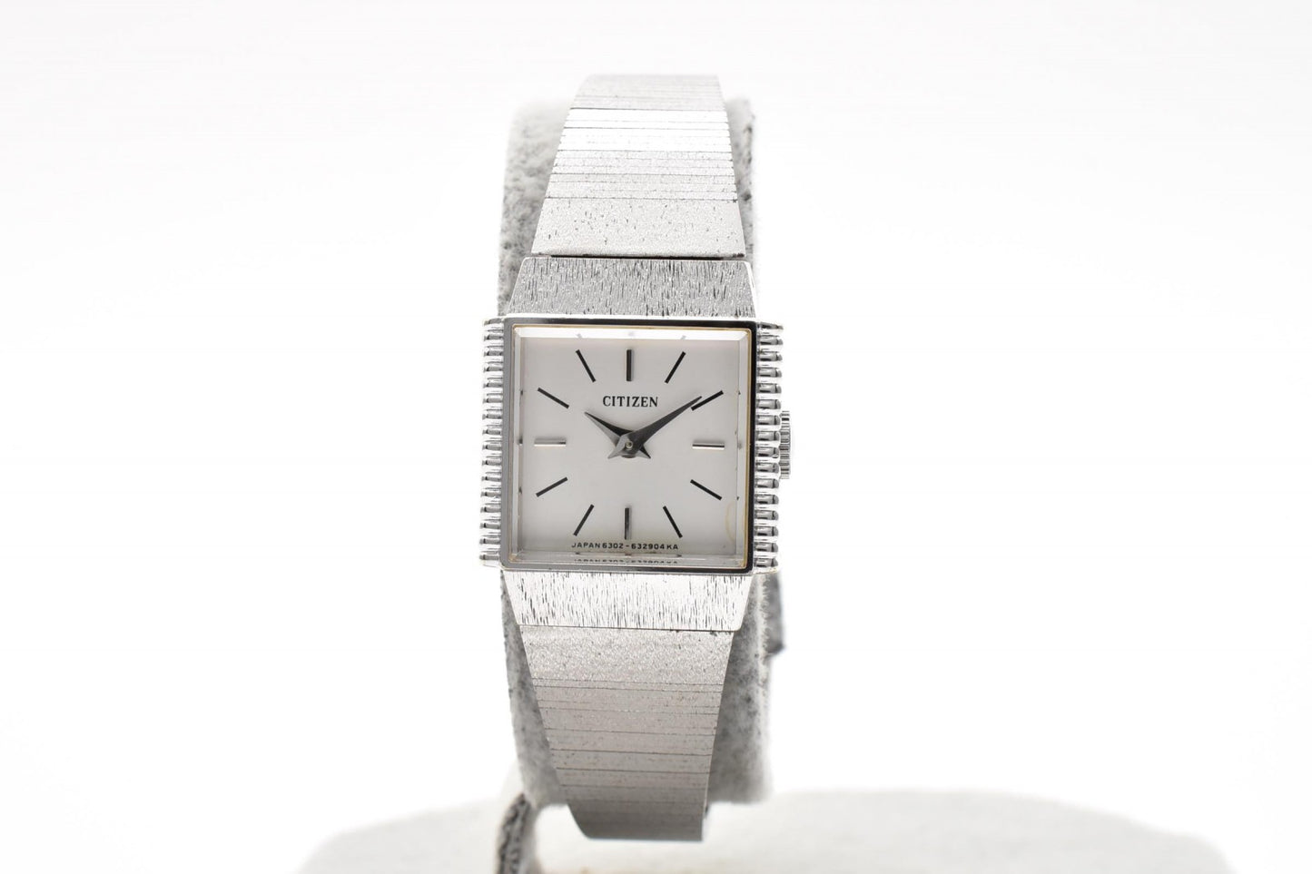 CITIZEN シチズン 手巻き レディース 腕時計 4-632435 ホワイト文字盤 ステンレス ドレスウォッチ ヴィンテージ