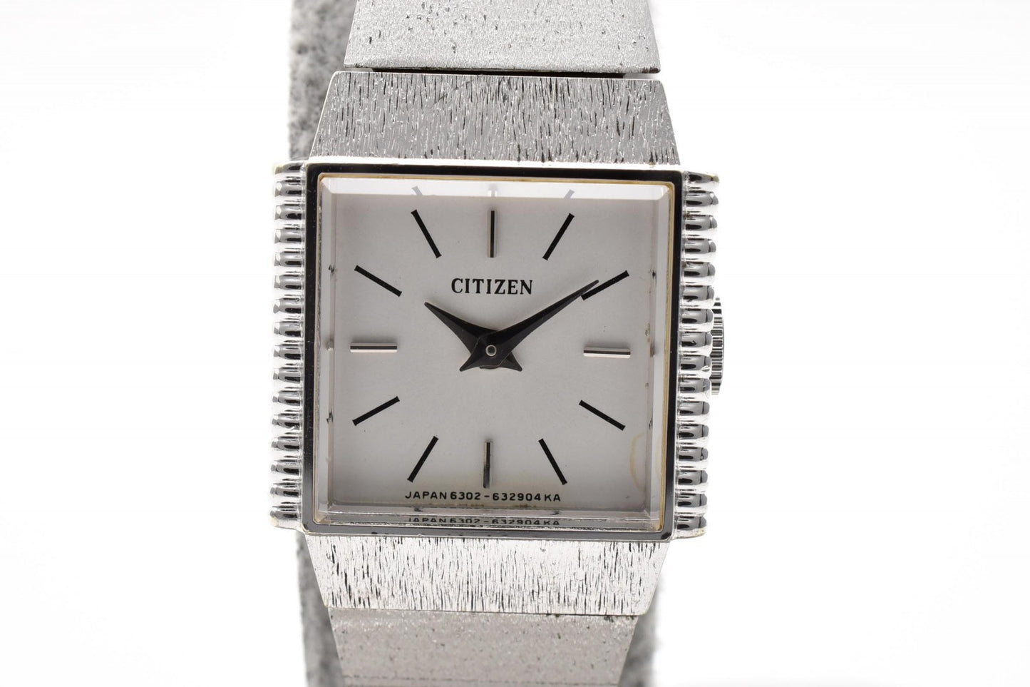 CITIZEN シチズン 手巻き レディース 腕時計 4-632435 ホワイト文字盤 ステンレス ドレスウォッチ ヴィンテージ
